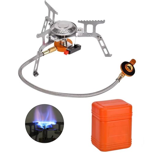 Portable compact gas - compact, stove