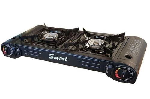 Camping double burner - burner, gas