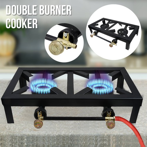 Portable double burner gas - double,