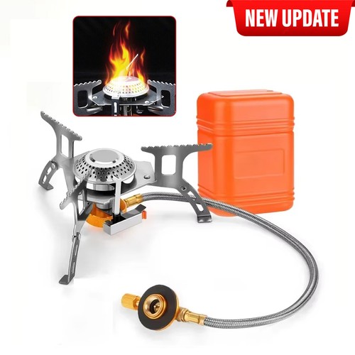 Portable compact gas - compact, stove
